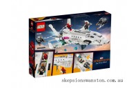 Genuine LEGO Marvel Stark Jet and the Drone Attack