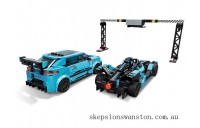 Genuine LEGO Speed Champions Formula E Panasonic Jaguar Racing GEN2 car & Jaguar I-PACE eTROPHY