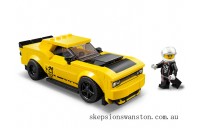 Genuine LEGO Speed Champions 2018 Dodge Challenger SRT Demon and 1970 Dodge Charger R/T