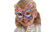 Sale Melissa & Doug Simply Crafty Activity Kits Set: Terrific Tiaras, Marvelous Masks, Whimsical Wands (Makes 4 of Each)