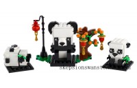 Genuine LEGO BrickHeadz Chinese New Year Pandas