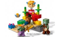 Outlet Sale LEGO Minecraft™ The Coral Reef