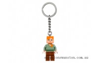 Discounted LEGO Minecraft™ Alex Key Chain
