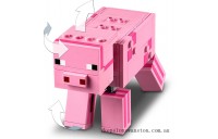 Special Sale LEGO Minecraft™ BigFig Pig with Baby Zombie