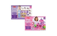 Sale Melissa And Doug Pretty Purple Dollhouse And Pink Palace 3D Puzzle 200pc