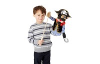 Sale Melissa & Doug Pirate Puppet With Detachable Wooden Rod