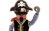 Sale Melissa & Doug Pirate Puppet With Detachable Wooden Rod