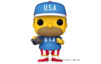 Limited Sale Simpsons USA Homer Funko Pop! Vinyl