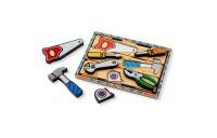 Sale Melissa & Doug Wooden Chunky Puzzles Set - Tools and Dinosaurs 14pc