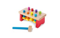 Outlet Melissa & Doug Deluxe Pounding Bench Wooden Toy With Mallet