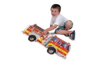 Outlet Melissa And Doug Fire Truck Jumbo Floor Puzzle 24pc