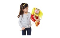 Outlet Melissa & Doug Cheerleader Puppet With Detachable Wooden Rod