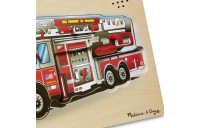 Outlet Melissa & Doug Fire Truck Sound Puzzle - 9pc