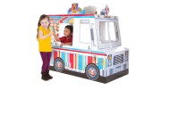Outlet Melissa & Doug Food Truck Indoor Corrugate Playhouse (Over 4' Long)