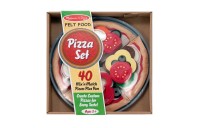Outlet Melissa & Doug Felt Food Mix 'n Match Pizza Play Food Set (40pc)