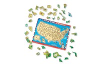 Outlet Melissa & Doug USA Map Sound Puzzle - Wooden Peg Puzzle With Sound Effects (40pc)