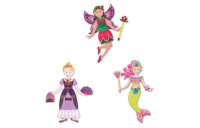 Outlet Melissa & Doug Puffy Sticker Activity Books Set: Princess, Mermaid, Fairy - 180+ Reusable Stickers