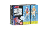 Outlet Melissa And Doug Human Anatomy 2-Sided Jumbo Floor Puzzle 100pc