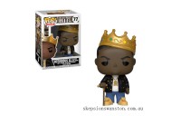 Clearance Pop! Rocks Notorious B.I.G with Crown Funko Pop! Vinyl