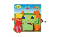 Outlet Melissa & Doug Sunny Patch Happy Giddy Garden Tool Belt Set With Gloves, Trowel, Watering Can, and Pot