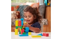 Outlet Melissa & Doug Wooden Building Block Set - 200 Blocks in 4 Colors and 9 Shapes