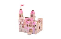 Discounted Melissa & Doug Folding Princess Castle Wooden Dollhouse With Drawbridge and Turrets