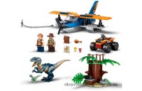 Genuine LEGO Jurassic World™ Velociraptor: Biplane Rescue Mission​