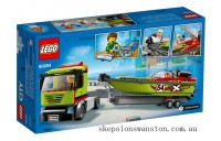 Special Sale LEGO City Race Boat Transporter
