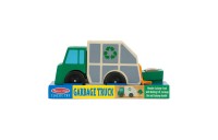 Outlet Melissa & Doug Garbage Truck Wooden Vehicle Toy (3pc)