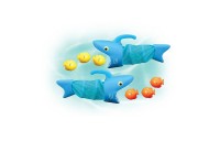 Discounted Melissa & Doug Sunny Patch Spark Shark Fish Hunt Pool Game With 2 Nets and 6 Fish to Catch