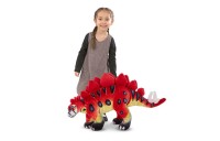 Discounted Melissa & Doug Giant Stegosaurus Dinosaur - Lifelike Stuffed Animal