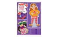 Discounted Melissa & Doug Maggie Leigh Magnetic Wooden Dress-Up Doll Pretend Play Set (25+pc)