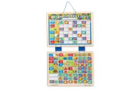 Discounted Melissa & Doug Kids' Magnetic Calendar and Responsibility Chart Set With 120+ Magnets to Track Schedules, Tasks, and Behaviors