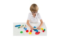 Limited Sale Melissa & Doug Shape, Model, and Mold Clay Activity Set - 4 Tubs of Modeling Dough and Tools