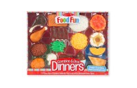 Limited Sale Melissa & Doug Food Fun Combine & Dine Dinners - Red