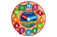 Limited Sale Melissa & Doug Shape Sorting Clock - Wooden Educational Toy