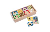 Limited Sale Melissa & Doug Self-Correcting Letter and Number Wooden Puzzles Set With Storage Box 92pc