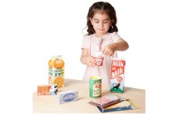 Limited Sale Melissa & Doug Fridge Groceries Play Food Cartons (8pc) - Toy Kitchen Accessories