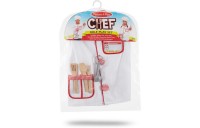 Limited Sale Melissa & Doug Chef Role Play Costume Dress -Up Set With Realistic Accessories, Adult Unisex, Red/Gold/red