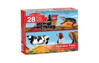 Limited Sale Melissa And Doug Alphabet Train Letters And Animals Jumbo Floor Puzzle 28pc