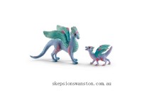 Discounted Schleich Flower Dragon and Baby