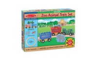 Limited Sale Melissa & Doug Zoo Animal Wooden Train Set (12+pc)