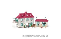 Genuine Schleich Horse Club Large Horse Stable with House and Stable