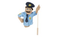 Sale Melissa & Doug Police Officer Puppet With Detachable Wooden Rod