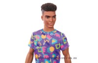 Special Sale Ken Fashionista Doll 162 Purple Retro Shirt