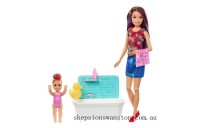 Outlet Sale Barbie Skipper Babysitters Bathtime Playset