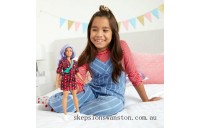 Special Sale Barbie Fashionista Doll 157 Red Checkered Dress