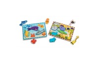 Sale Melissa & Doug Chunky Puzzle 7pc Bundle - Safari & Sea Creatures