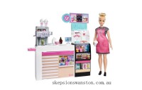 Clearance Sale Barbie Coffee Shop Playset with Doll