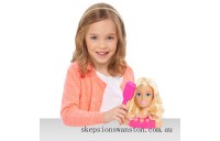 Genuine Barbie Mini Blonde Styling Head